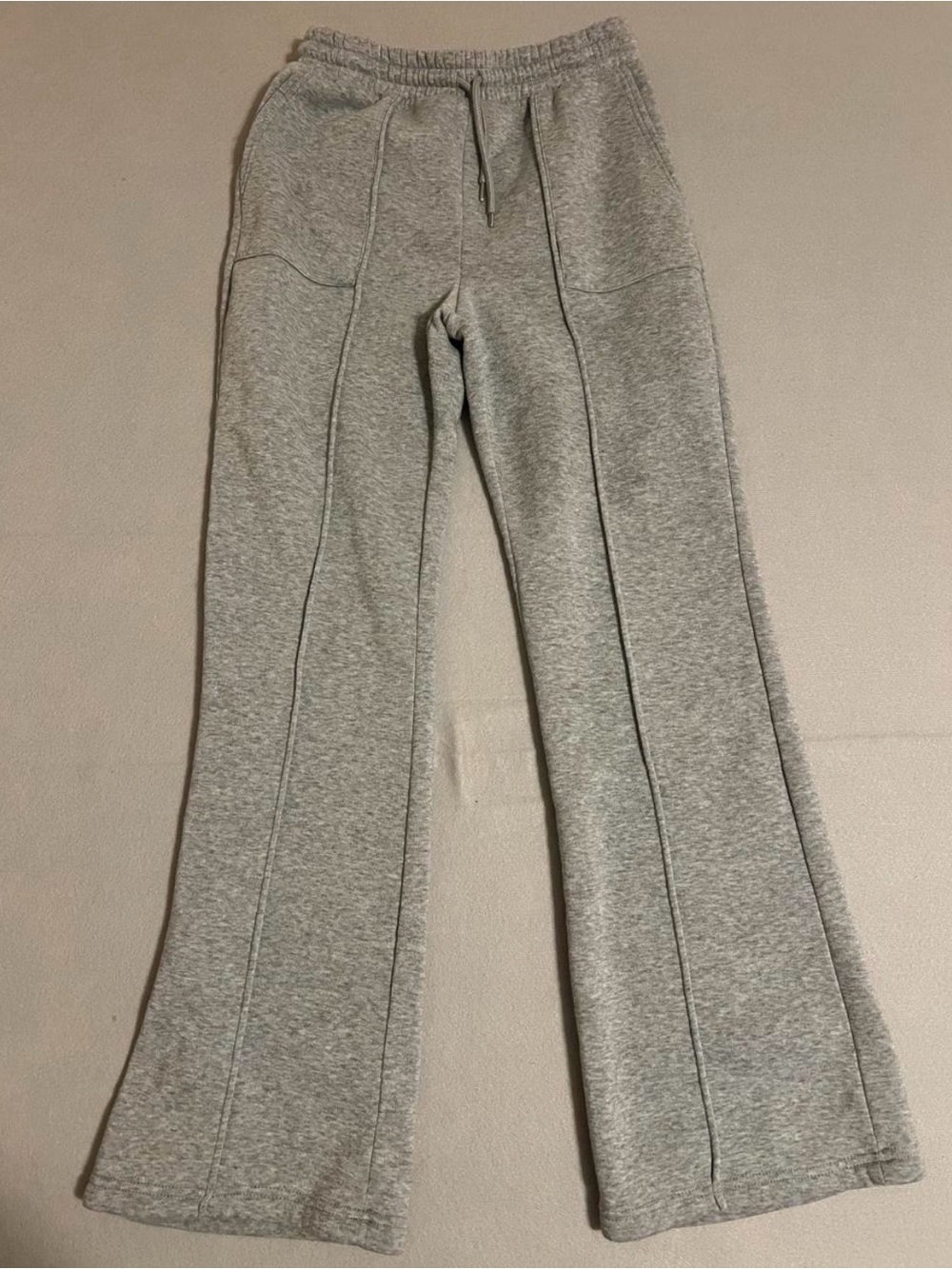 Gray Flared Sweatpants - Comfortable Everyday Bottoms
